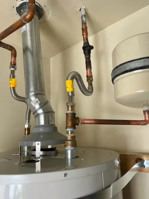Water heater installation and plumbing repair in Guilford